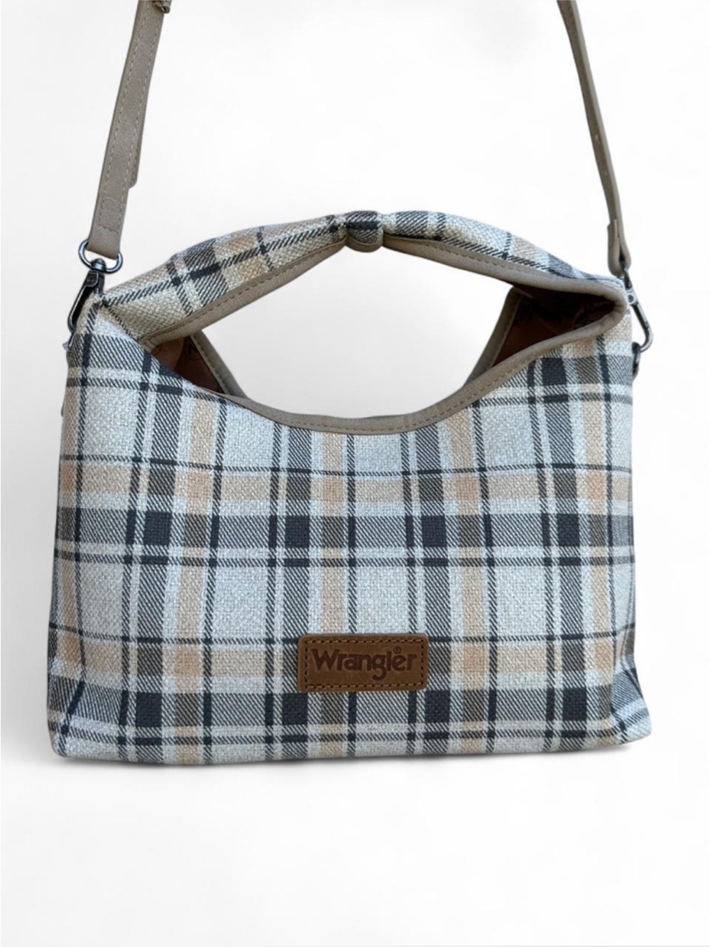 Wrangler Plaid Crossbody Bag